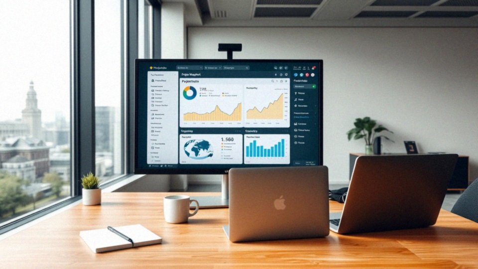 W jaki sposób projekt manager przedstawia postępy prac interesariuszom?