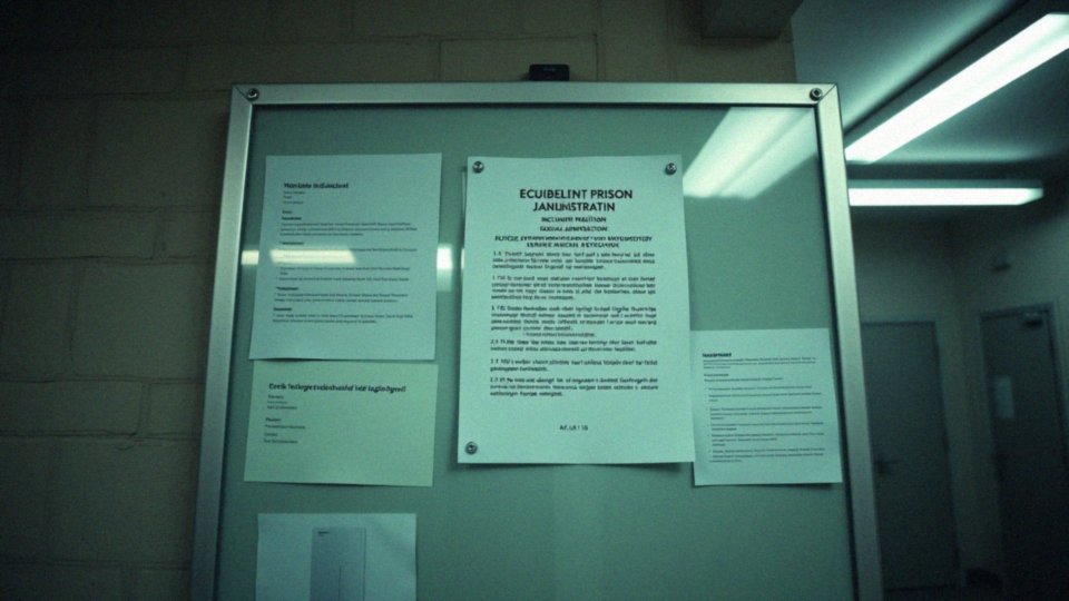 Jakie ogłoszenia dotyczące rekrutacji wewnętrznej są publikowane przez Dyrektora Zakładu Karnego?